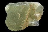 Stepped, Green Fluorite and Pyrite Association - Fluorescent #92294-1